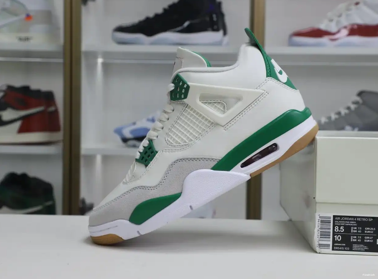 RETRO SB 4 NIKE JORDAN 'PINE AIR X GREEN' 0504